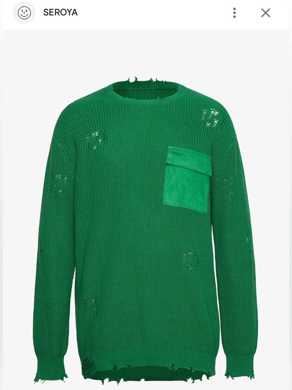 Ser.o.ya Devin sweater NWOT